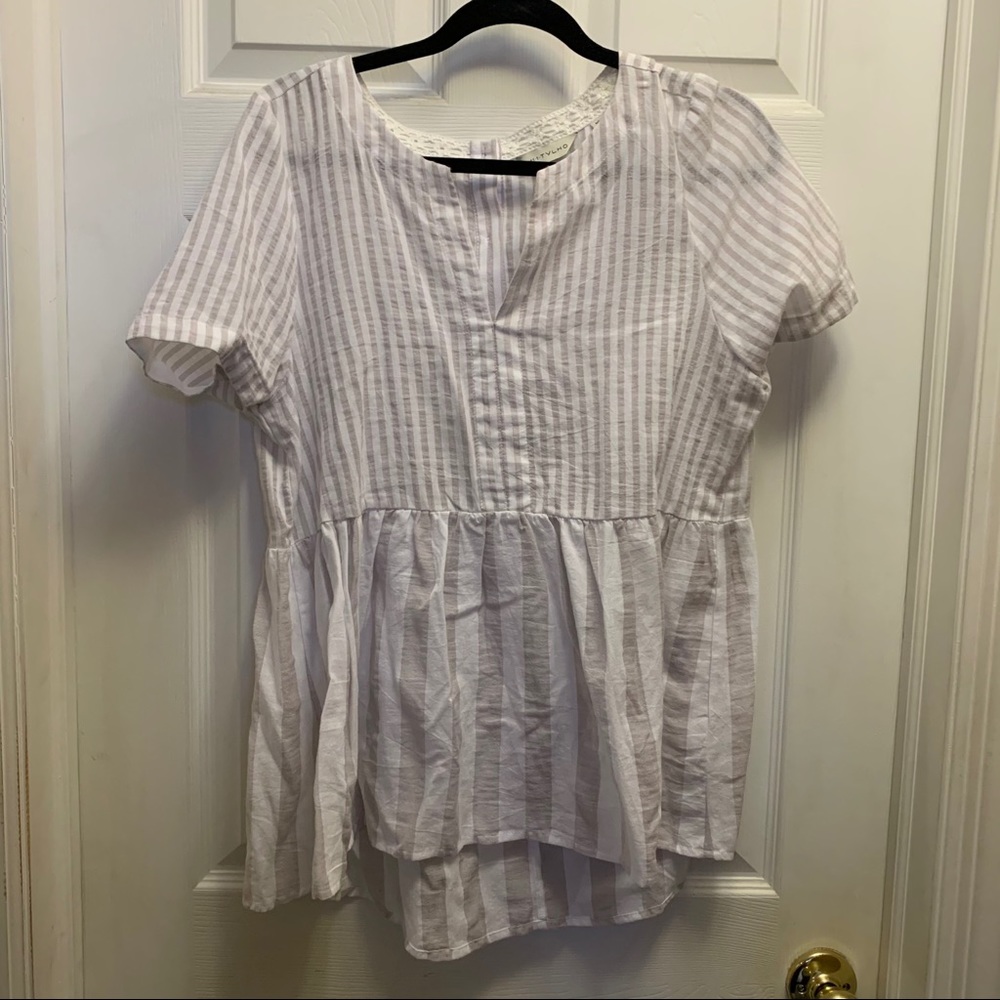 Anthropologie 11-1 Tylho Short Sleeve Tunic